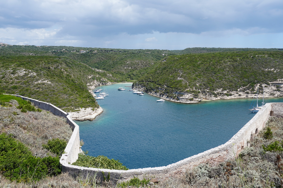 Picture France Corsica Bonifacio 2017-07 25 - City View Bonifacio