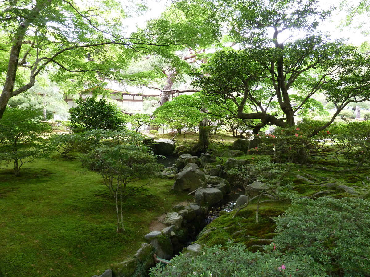 Picture Japan Kyoto Ginkakuji Temple(Silver Pavilion) 2010-06 5 - Summer Ginkakuji Temple(Silver Pavilion)