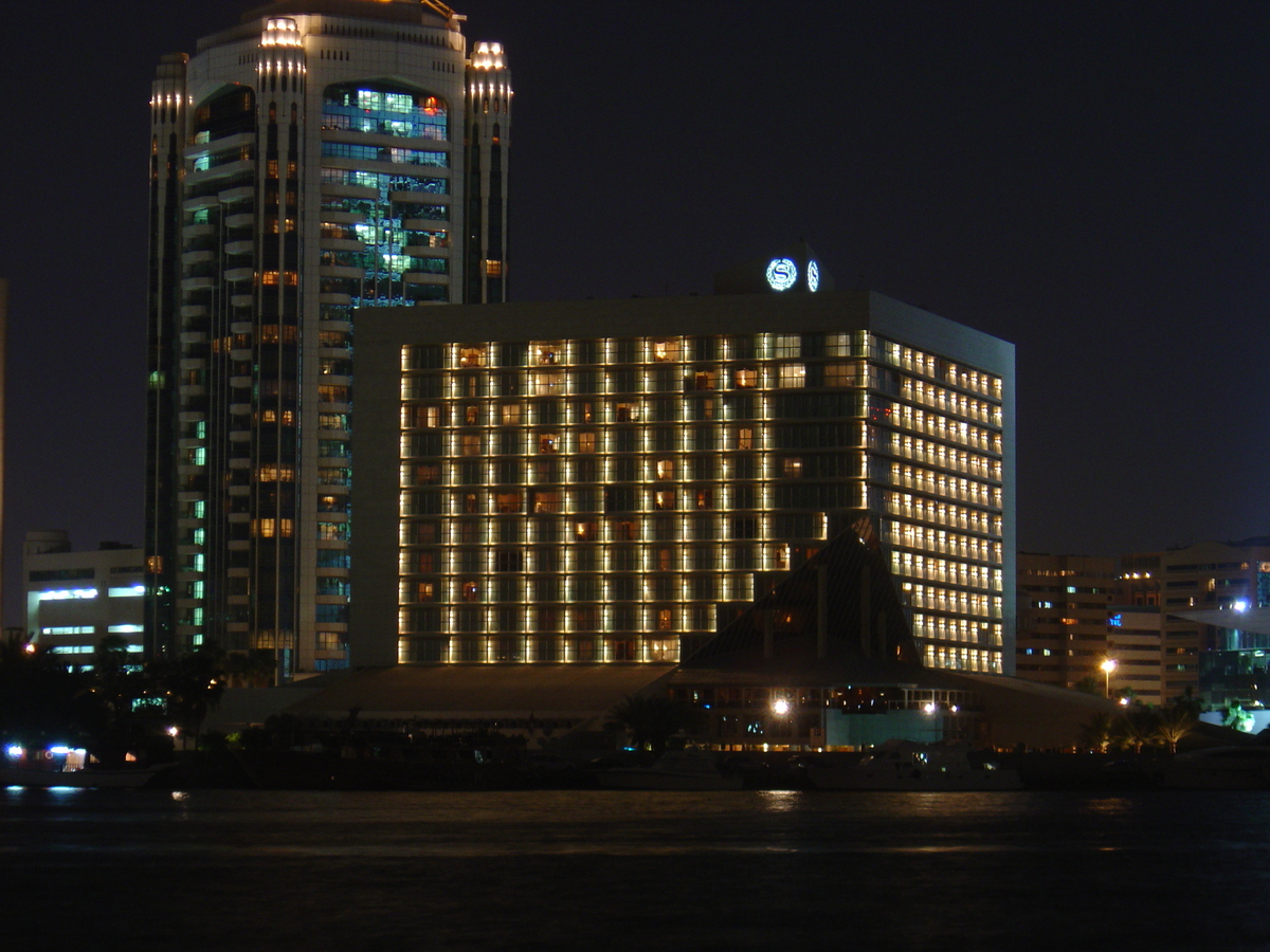 Picture United Arab Emirates Dubai Sheraton Dubai Creek Hotel 2005-03 6 - Sunset Sheraton Dubai Creek Hotel