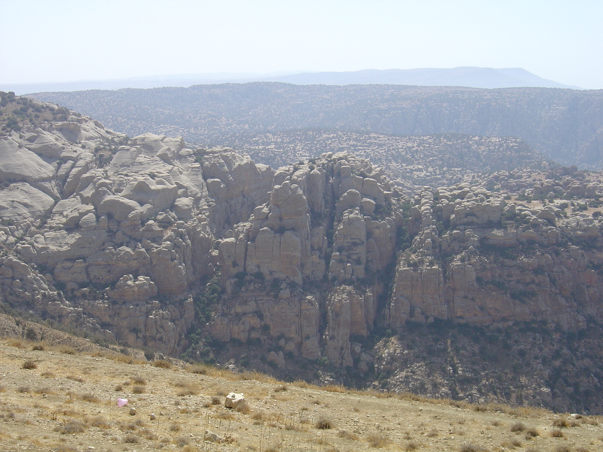 Picture Jordan Petra to Dana road 2004-10 7 - Weather Petra to Dana road