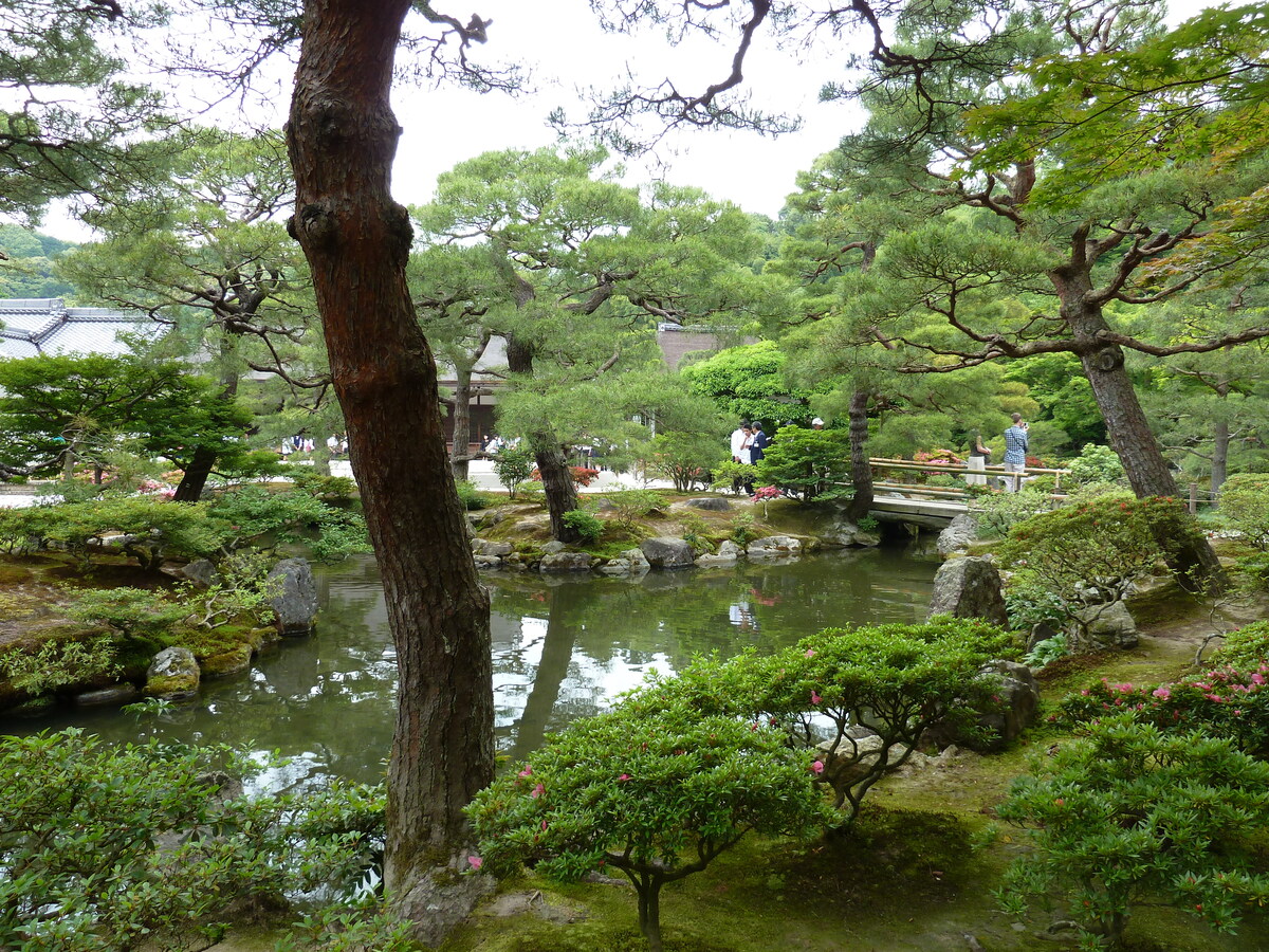 Picture Japan Kyoto Ginkakuji Temple(Silver Pavilion) 2010-06 76 - Sunrise Ginkakuji Temple(Silver Pavilion)