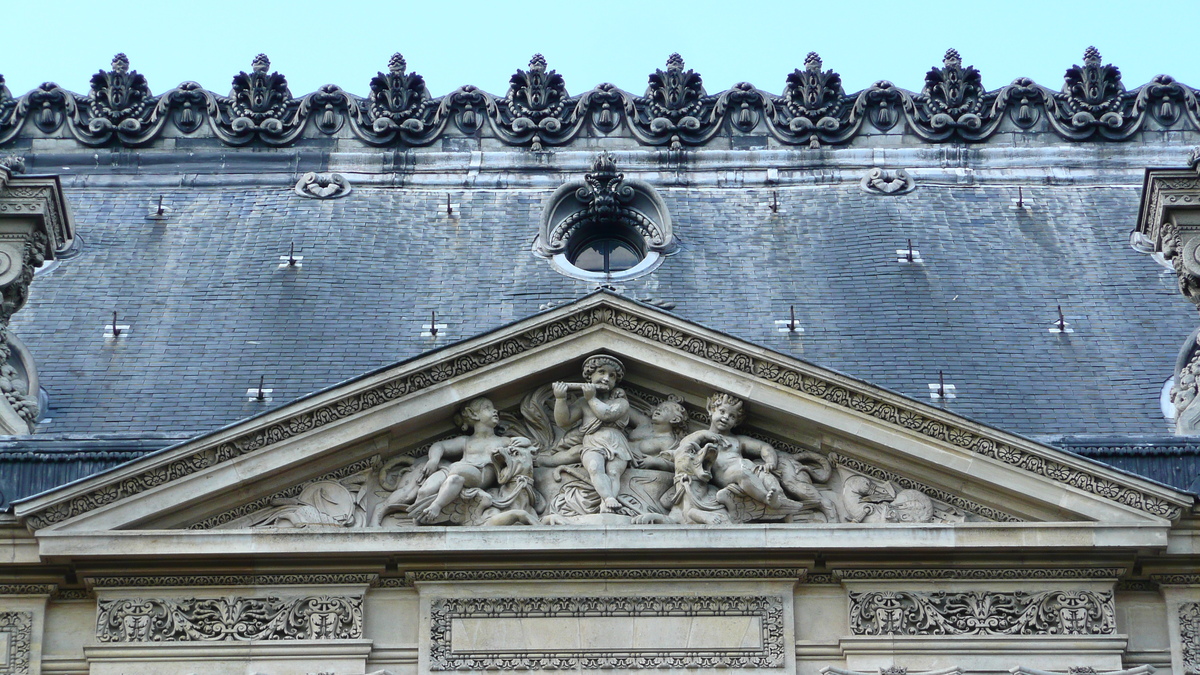 Picture France Paris Louvre Riverside facade of Louvre 2007-07 49 - Transport Riverside facade of Louvre