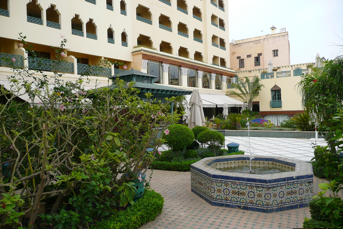 Picture Morocco Fes Palais Jamai Hotel 2008-07 23 - Restaurant Palais Jamai Hotel