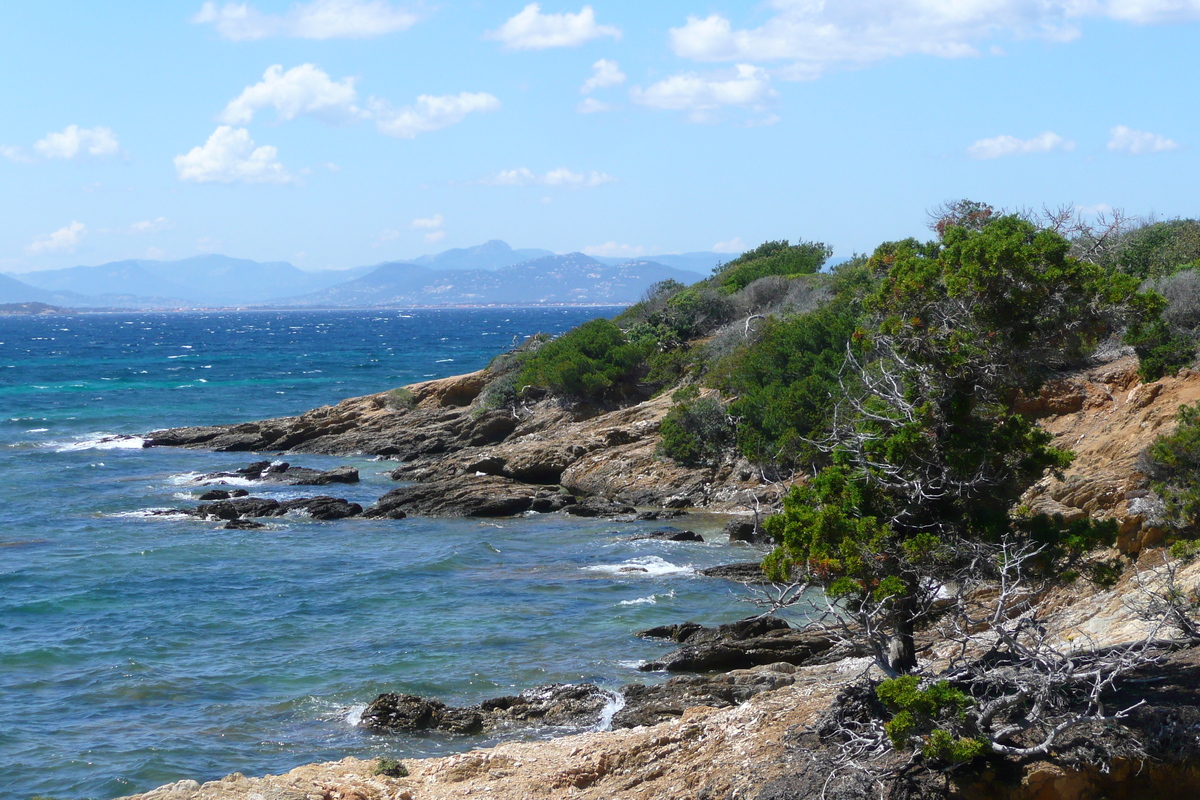 Picture France Porquerolles Island Lequin beach 2008-05 10 - Cost Lequin beach