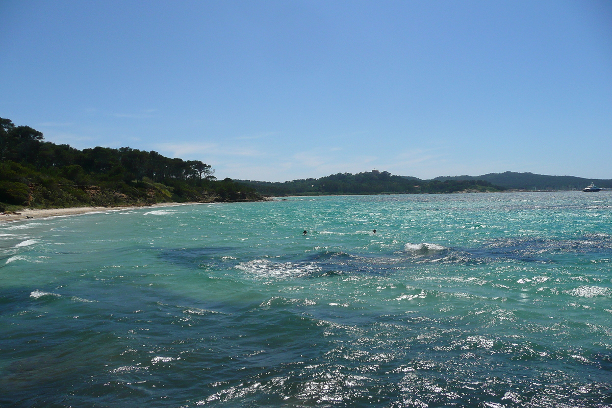 Picture France Porquerolles Island Lequin beach 2008-05 11 - Weather Lequin beach