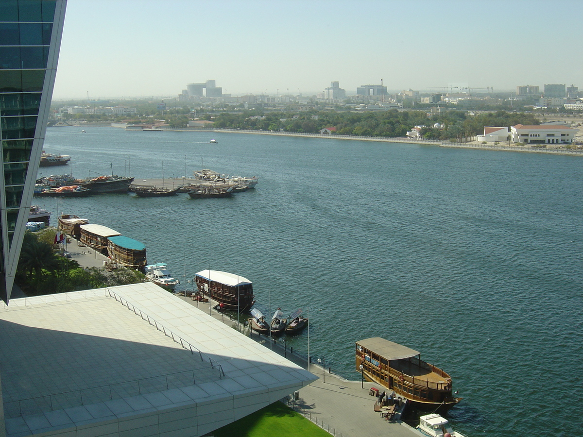 Picture United Arab Emirates Dubai Sheraton Dubai Creek Hotel 2005-03 4 - Sunset Sheraton Dubai Creek Hotel