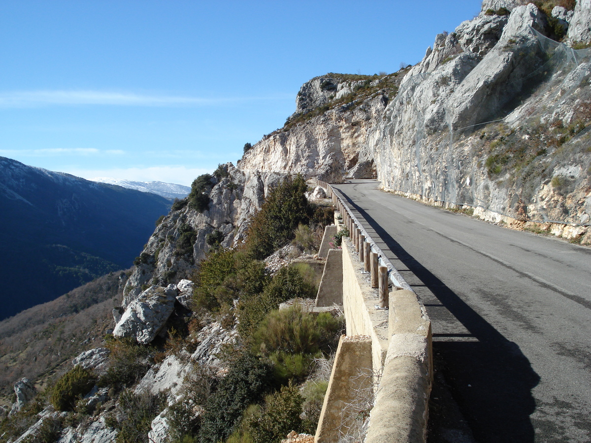 Picture France Coursegoule to Greolieres les neiges road 2007-01 30 - Price Coursegoule to Greolieres les neiges road