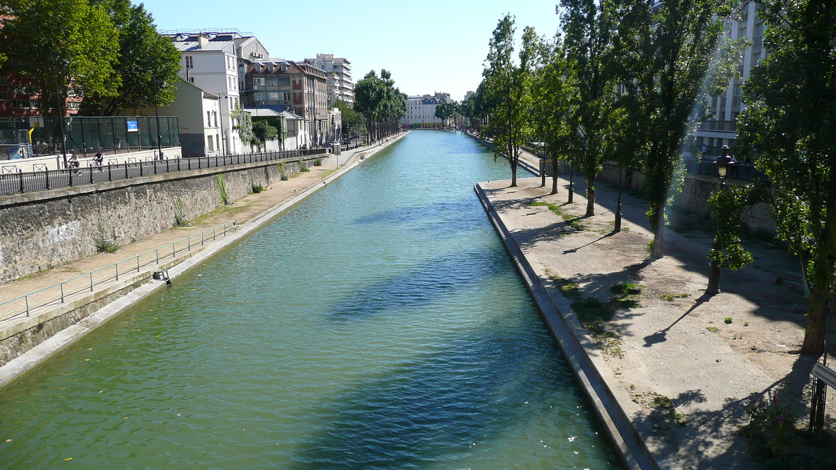 Picture France Paris Canal St Martin 2007-08 105 - Winter Canal St Martin