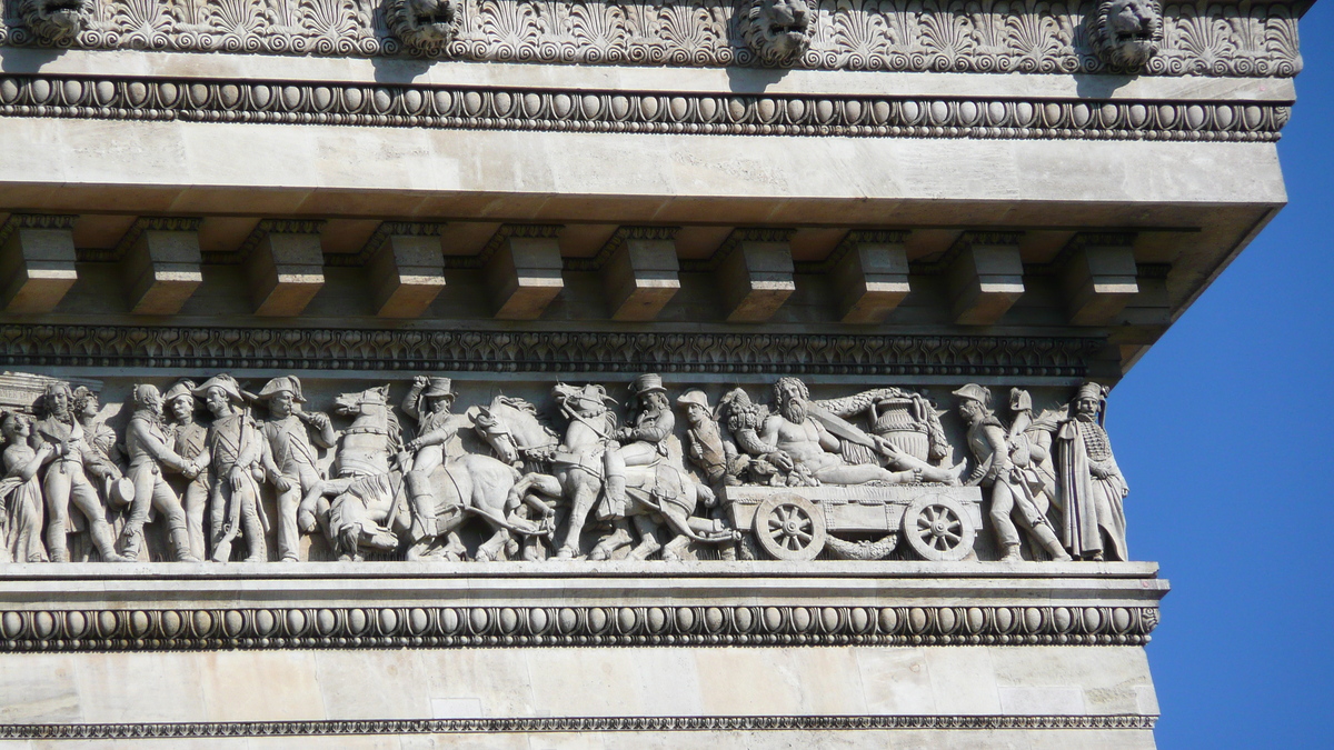 Picture France Paris Etoile and Arc de Triomphe 2007-05 9 - Street Etoile and Arc de Triomphe