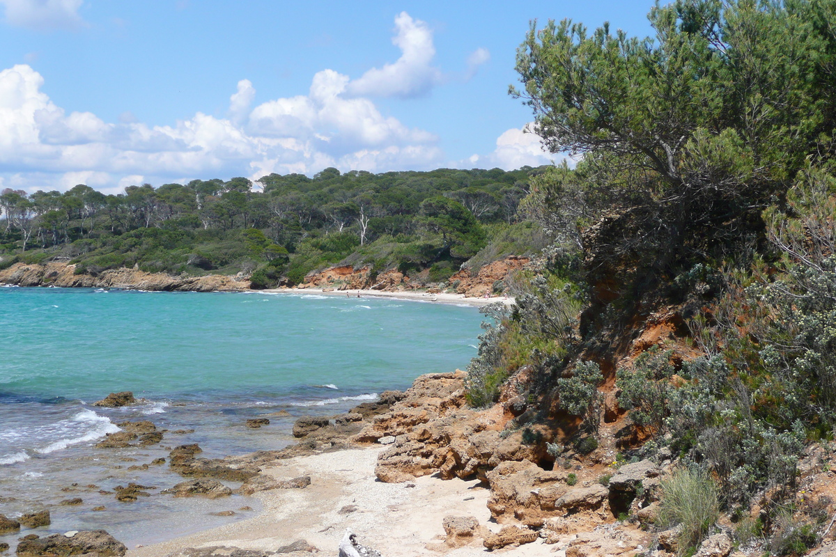 Picture France Porquerolles Island Courtade beach 2008-05 65 - Price Courtade beach