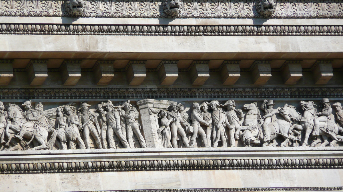 Picture France Paris Etoile and Arc de Triomphe 2007-05 8 - Monument Etoile and Arc de Triomphe