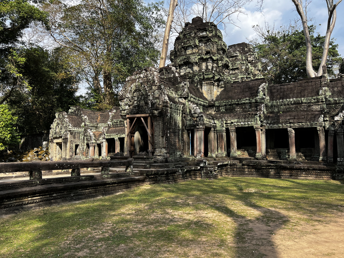 Picture Cambodia Siem Reap Ta Prohm 2023-01 65 - Rain Season Ta Prohm