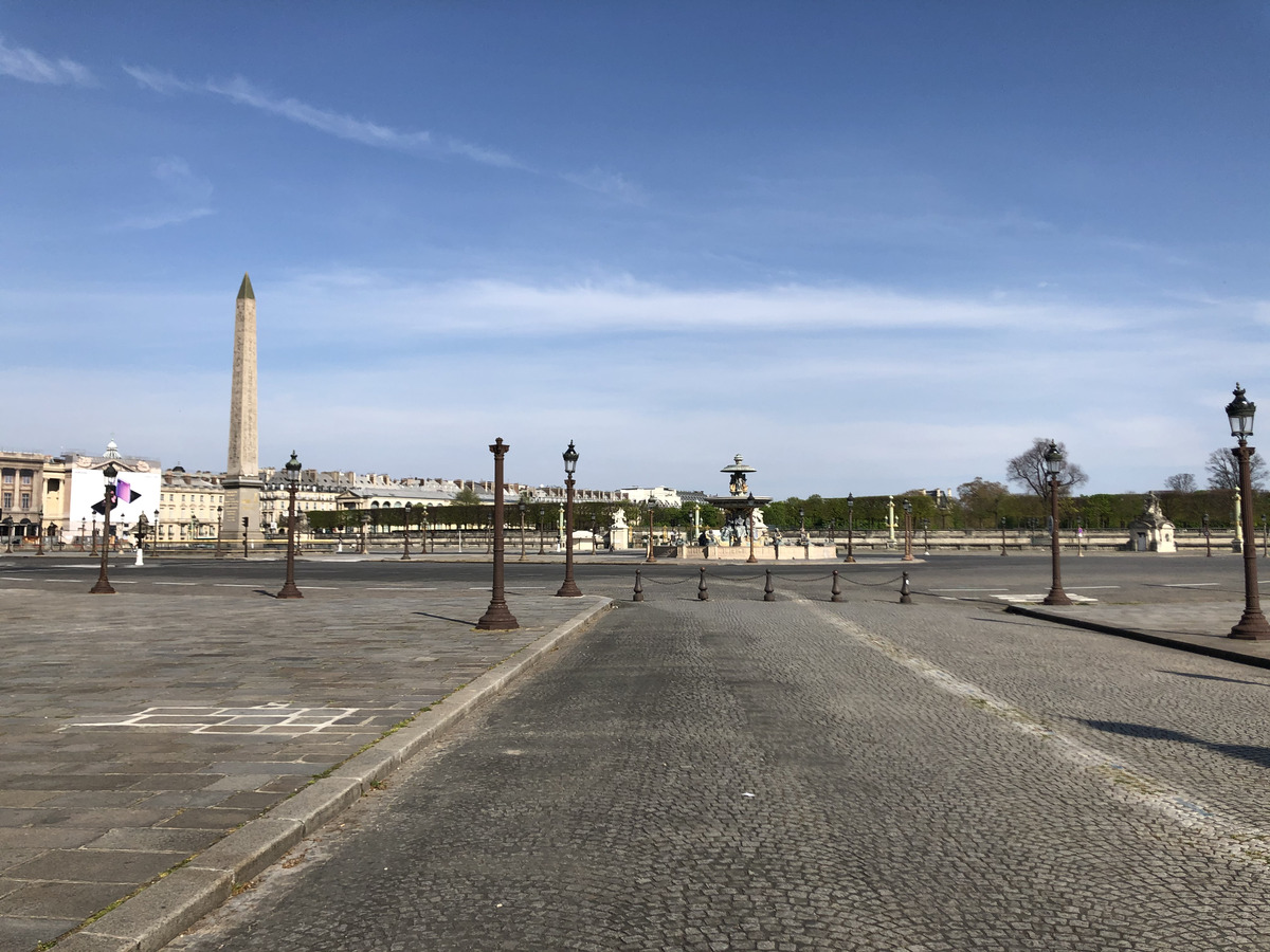 Picture France Paris lockdown 2020-04 224 - Walking Street Paris lockdown