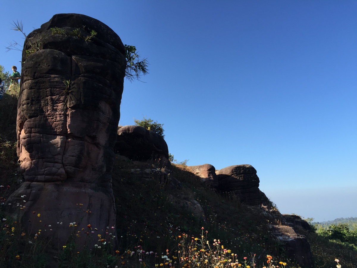 Picture Thailand Phu Hin Rong Kla National Park 2014-12 25 - Sunset Phu Hin Rong Kla National Park