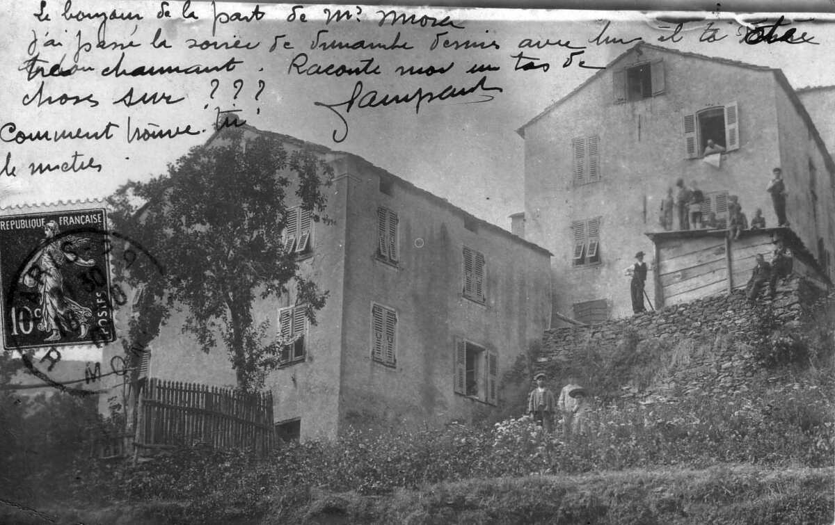 Picture France Corsica Old Postcards 1900-01 247 - Restaurant Old Postcards