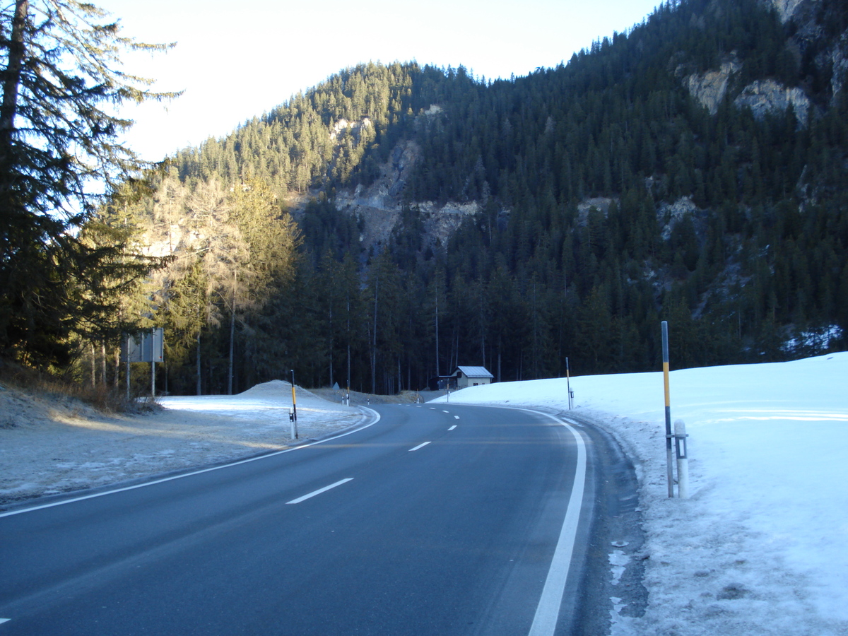 Picture Swiss Chur to St Moritz Road 2007-01 127 - Waterfall Chur to St Moritz Road