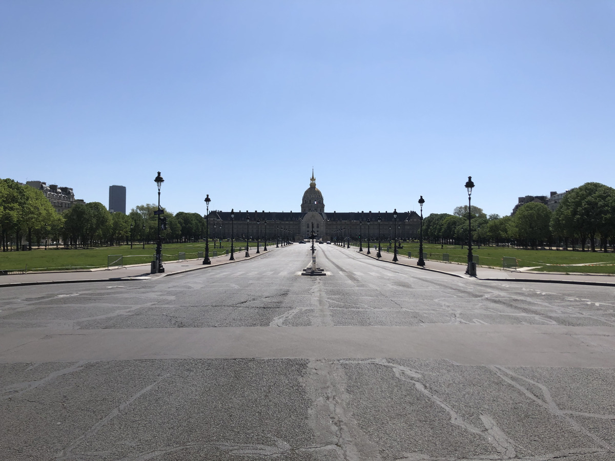 Picture France Paris lockdown 2020-04 275 - City Paris lockdown