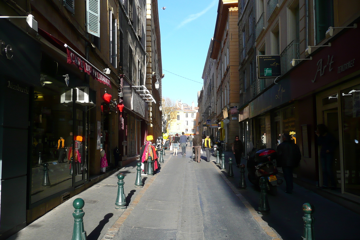 Picture France Aix en Provence 2008-04 28 - Walking Street Aix en Provence