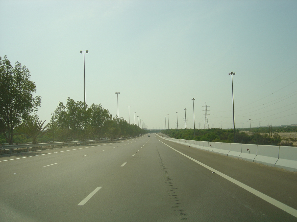 Picture United Arab Emirates Al Ain to Abu Dhabi Road 2005-09 12 - Monument Al Ain to Abu Dhabi Road