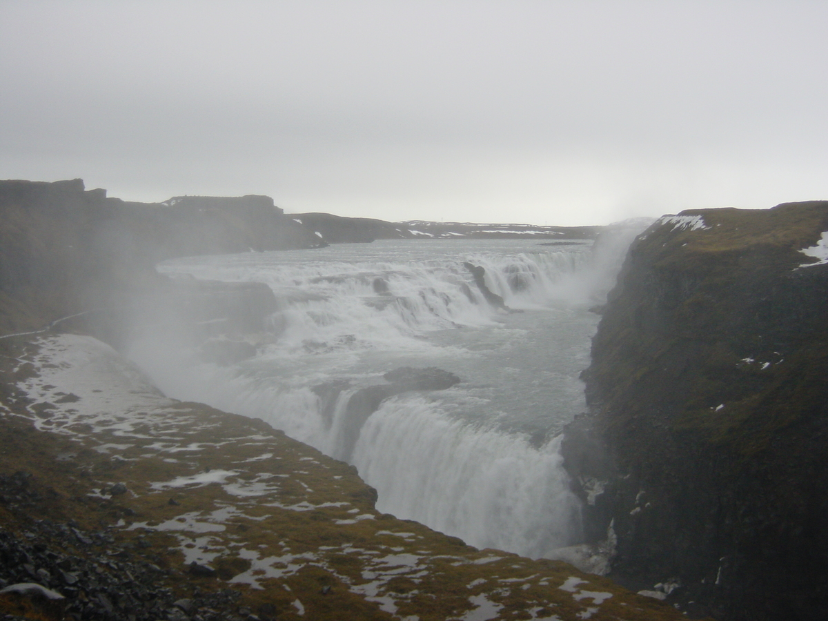 Picture Iceland Gullfoss 2003-03 20 - Lands Gullfoss