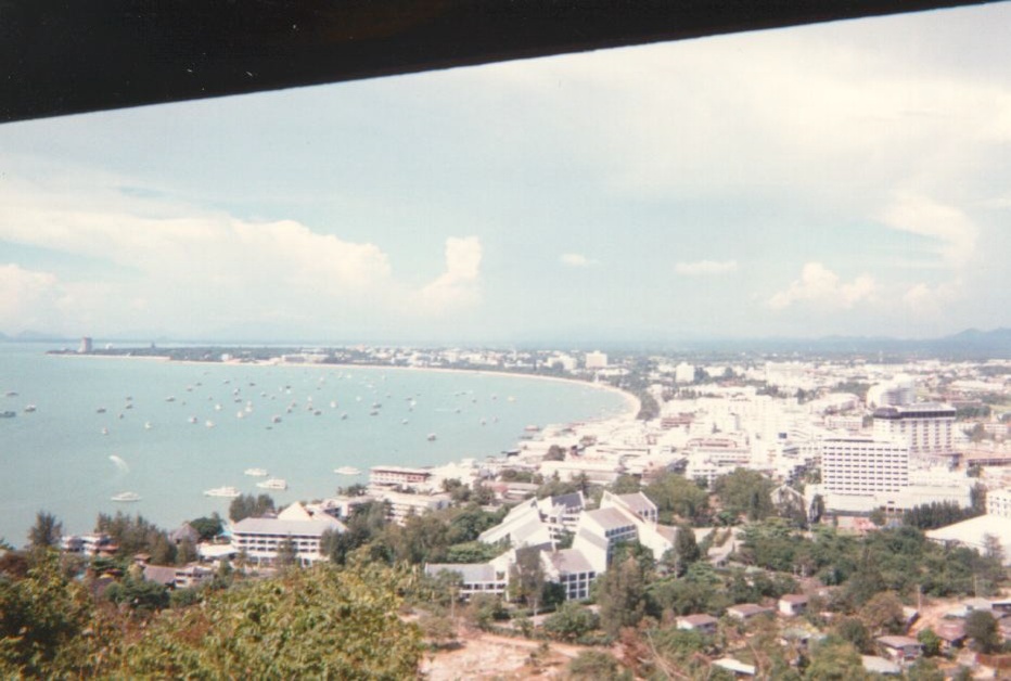 Picture Thailand Pattaya 1989-04 5 - Sunset Pattaya