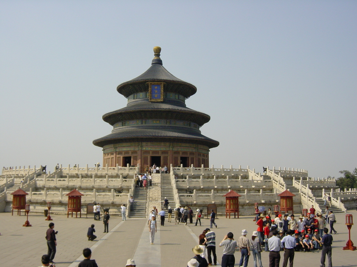 Picture China Beijing Temple of Heaven 2002-05 19 - Restaurants Temple of Heaven