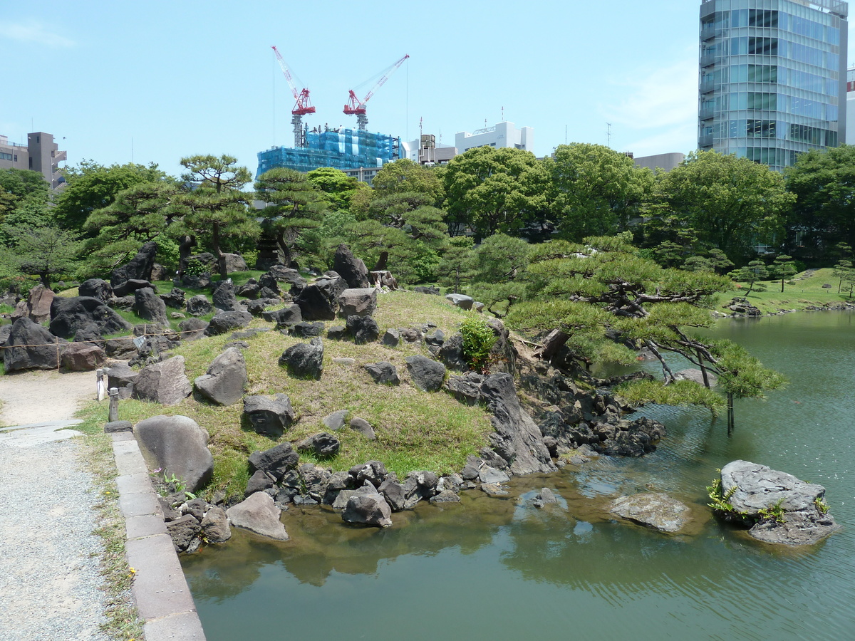 Picture Japan Tokyo Kyu Shiba rikyu Gardens 2010-06 21 - Waterfalls Kyu Shiba rikyu Gardens