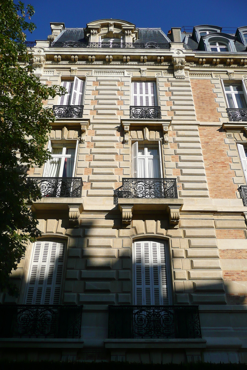 Picture France Paris 8th Arrondissement Rue Rembrandt 2007-09 25 - Sunset Rue Rembrandt