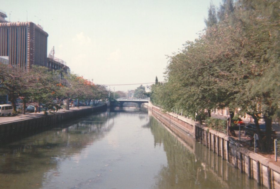 Picture Thailand Bangkok 1989-04 3 - Transport Bangkok