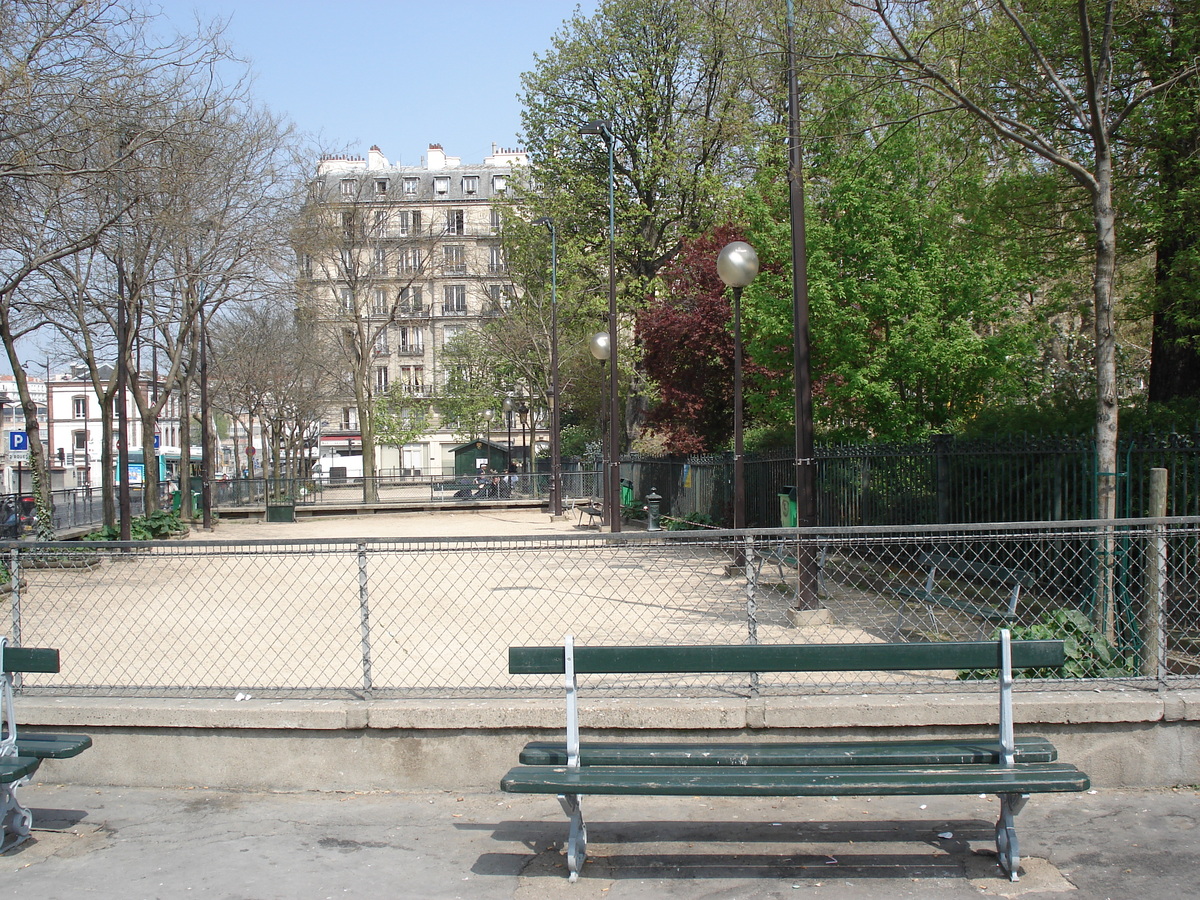 Picture France Paris Square des Batignolles 2006-04 1 - Rain Season Square des Batignolles