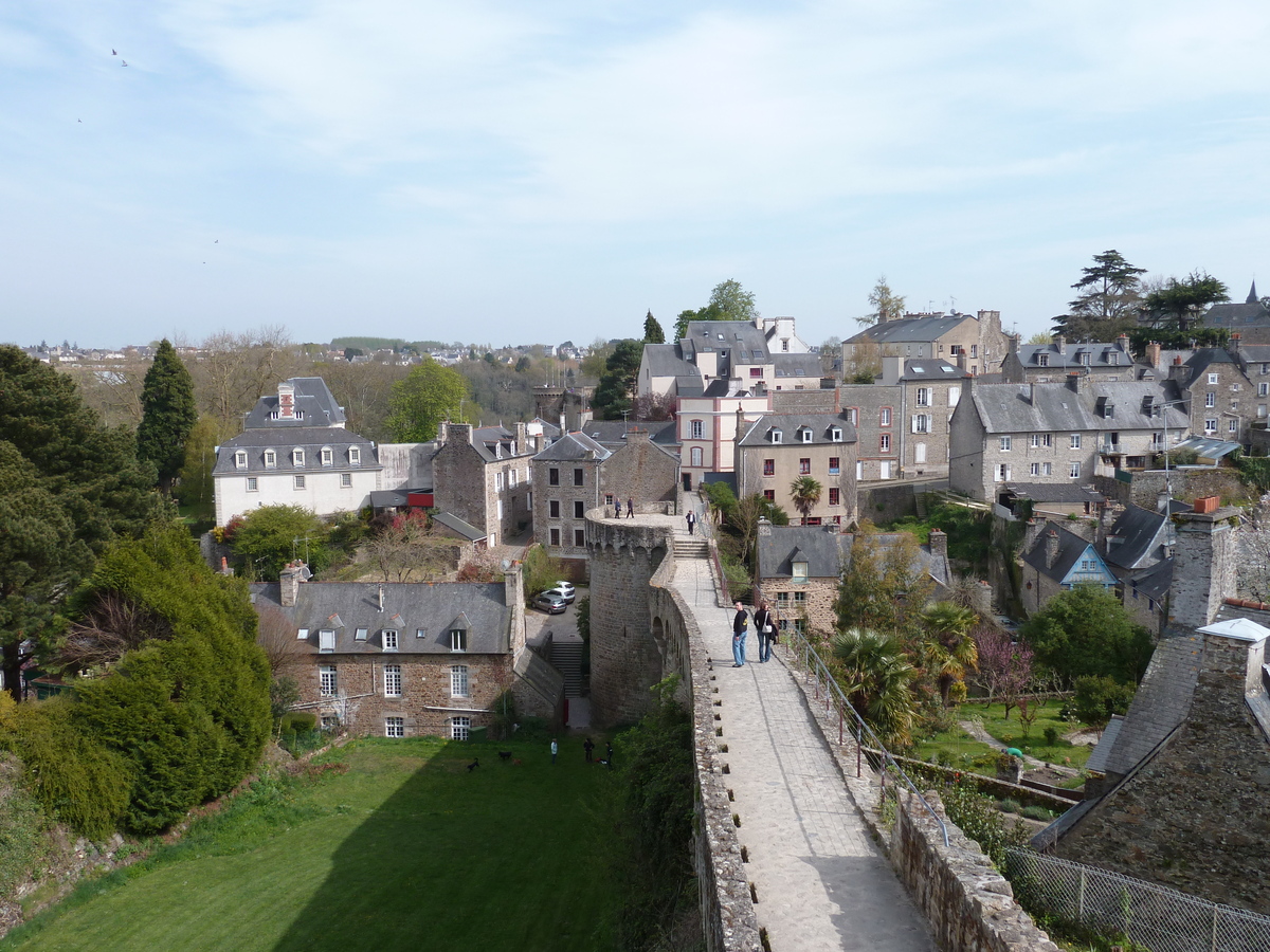 Picture France Dinan Dinan city walls 2010-04 0 - Waterfall Dinan city walls