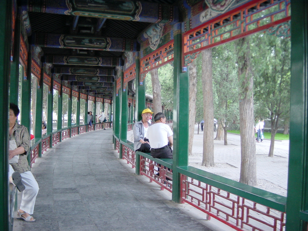 Picture China Beijing Summer Palace 2002-05 75 - Waterfall Summer Palace