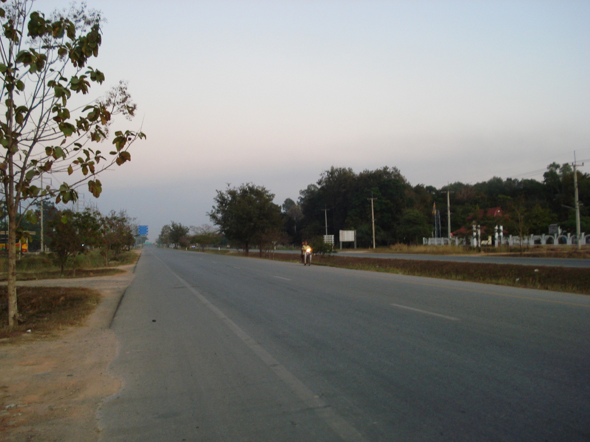 Picture Thailand Phitsanulok highway 12 2008-01 9 - Sunrise highway 12