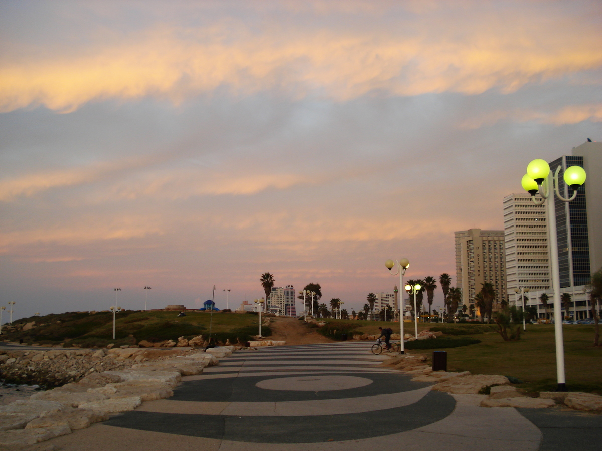 Picture Israel Tel Aviv Tel Aviv Sea Shore 2006-12 290 - Sunset Tel Aviv Sea Shore