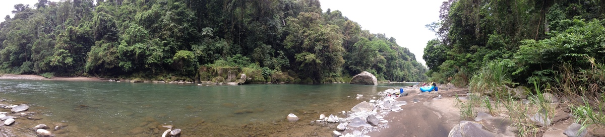 Picture Costa Rica Pacuare River 2015-03 26 - Sunset Pacuare River