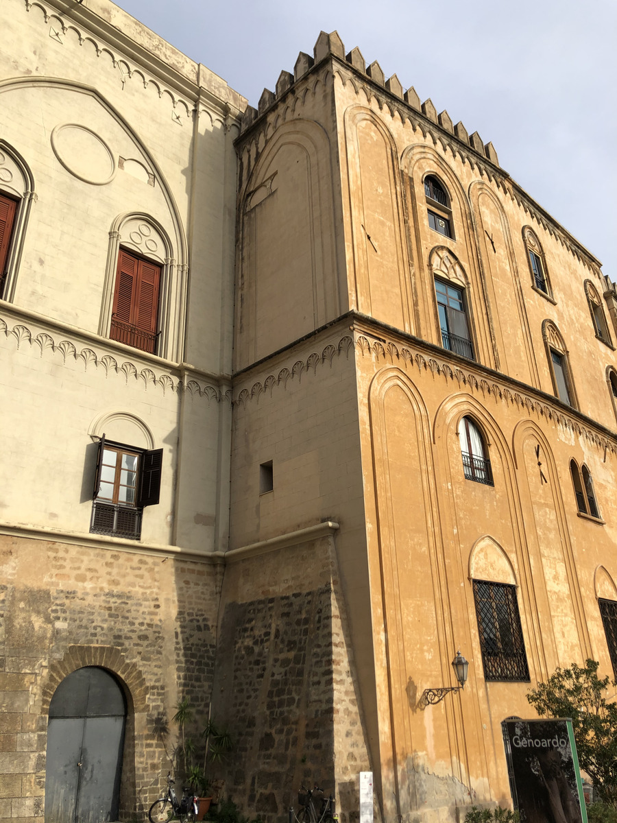 Picture Italy Sicily Palermo Palazzo dei Normanni 2020-02 102 - Sunset Palazzo dei Normanni