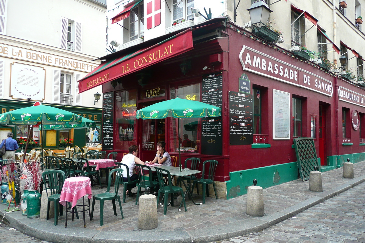 Picture France Paris Montmartre 2007-06 129 - French Restaurant Montmartre