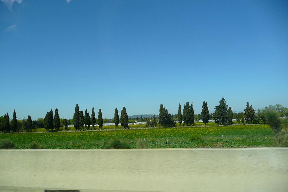 Picture France Provence Aix to Mouries road 2008-04 1 - Rentals Aix to Mouries road