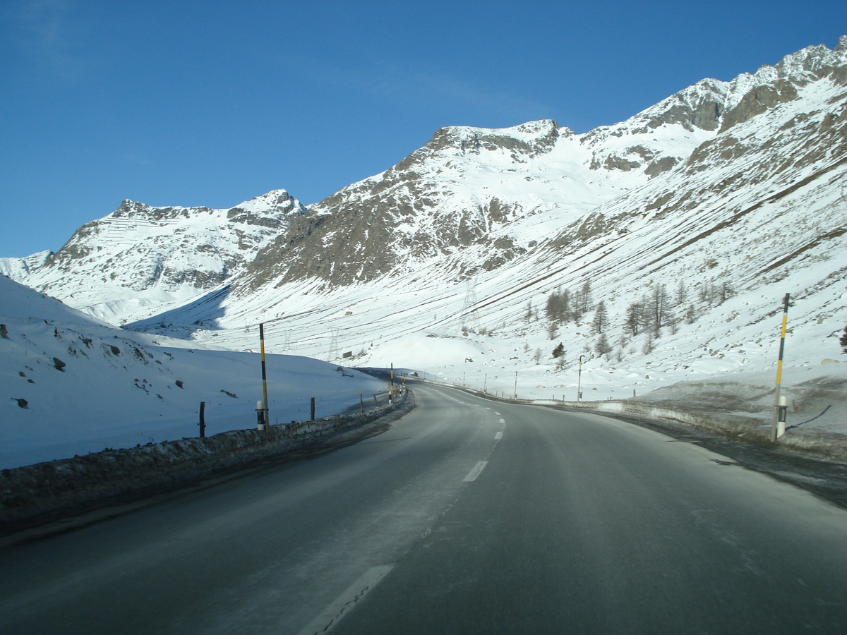 Picture Swiss Chur to St Moritz Road 2007-01 65 - Monument Chur to St Moritz Road