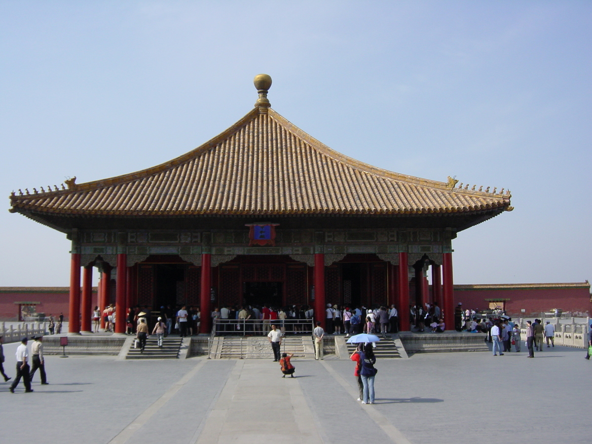 Picture China Beijing Forbidden City 2002-05 12 - Saving Forbidden City