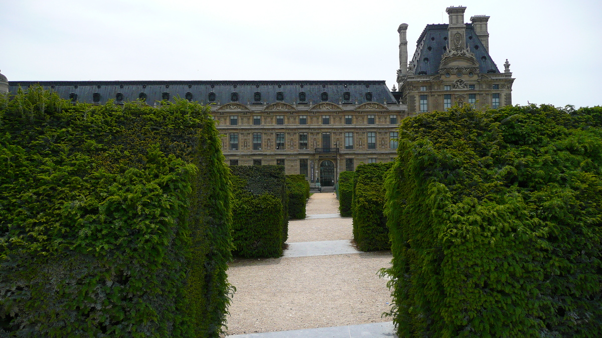 Picture France Paris Louvre Carrousel Garden 2007-05 52 - Winter Louvre Carrousel Garden