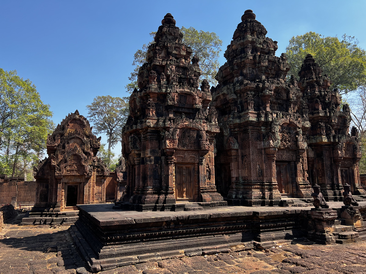 Picture Cambodia Siem Reap ⁨Banteay Srei⁩ 2023-01 53 - Waterfall ⁨Banteay Srei⁩