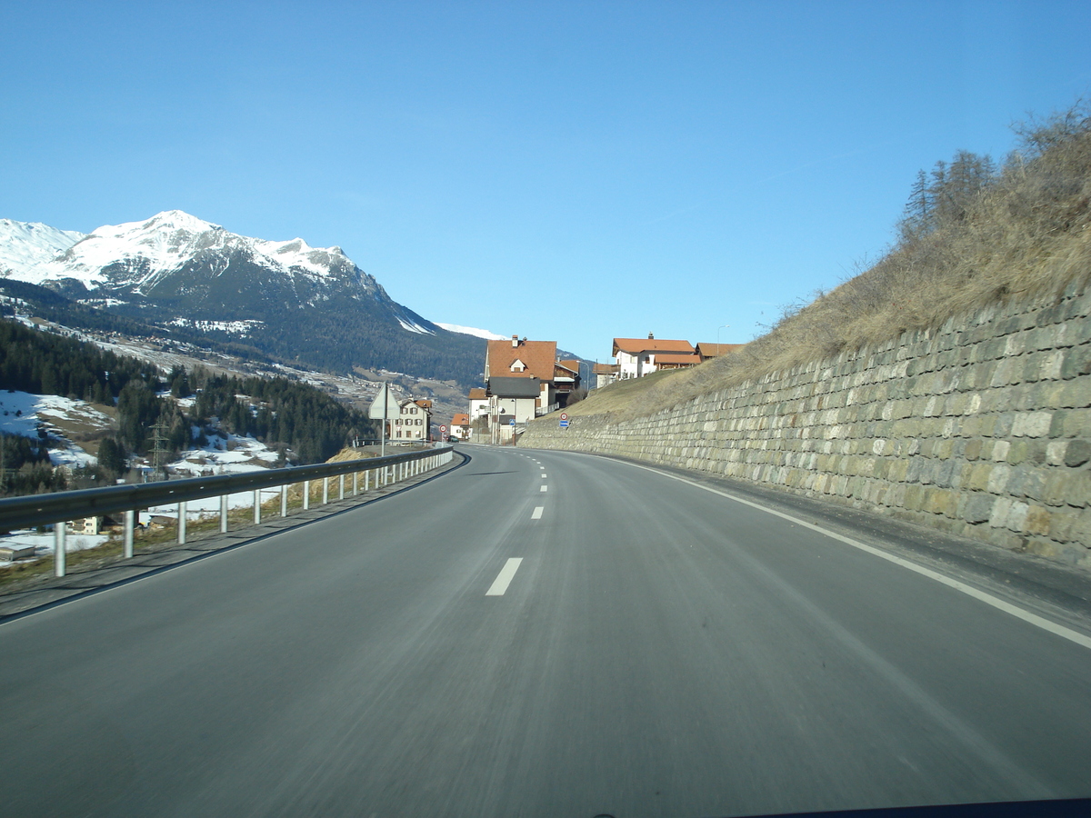 Picture Swiss Chur to St Moritz Road 2007-01 41 - Sauna Chur to St Moritz Road