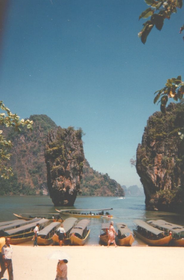 Picture Thailand Phang Nga Bay 1989-02 7 - Lakes Phang Nga Bay