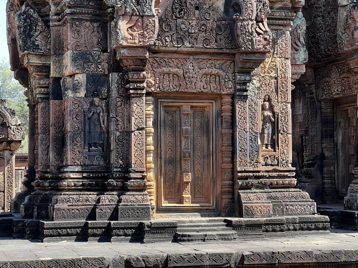 Picture Cambodia Siem Reap ⁨Banteay Srei⁩ 2023-01 3 - Land ⁨Banteay Srei⁩