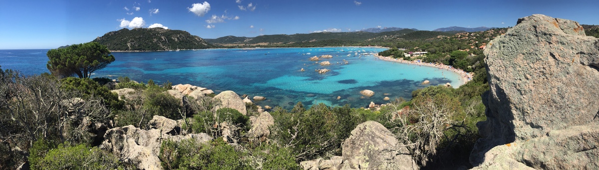 Picture France Corsica Santa Giulia Beach 2017-07 6 - Sunset Santa Giulia Beach