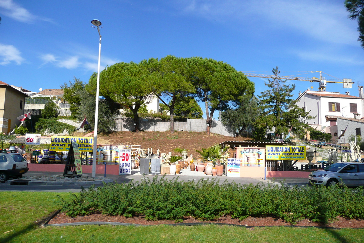 Picture France French Riviera Cagnes sur Mer to Nice road 2007-10 10 - Waterfall Cagnes sur Mer to Nice road