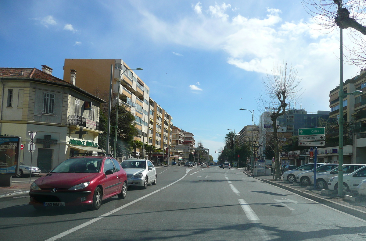 Picture France Cannes Boulevard Carnot 2008-03 3 - Cost Boulevard Carnot