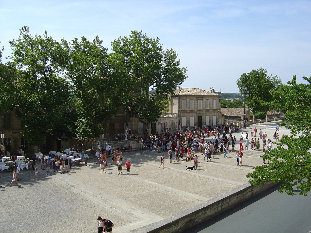 Picture France Avignon 2004-08 18 - Restaurants Avignon