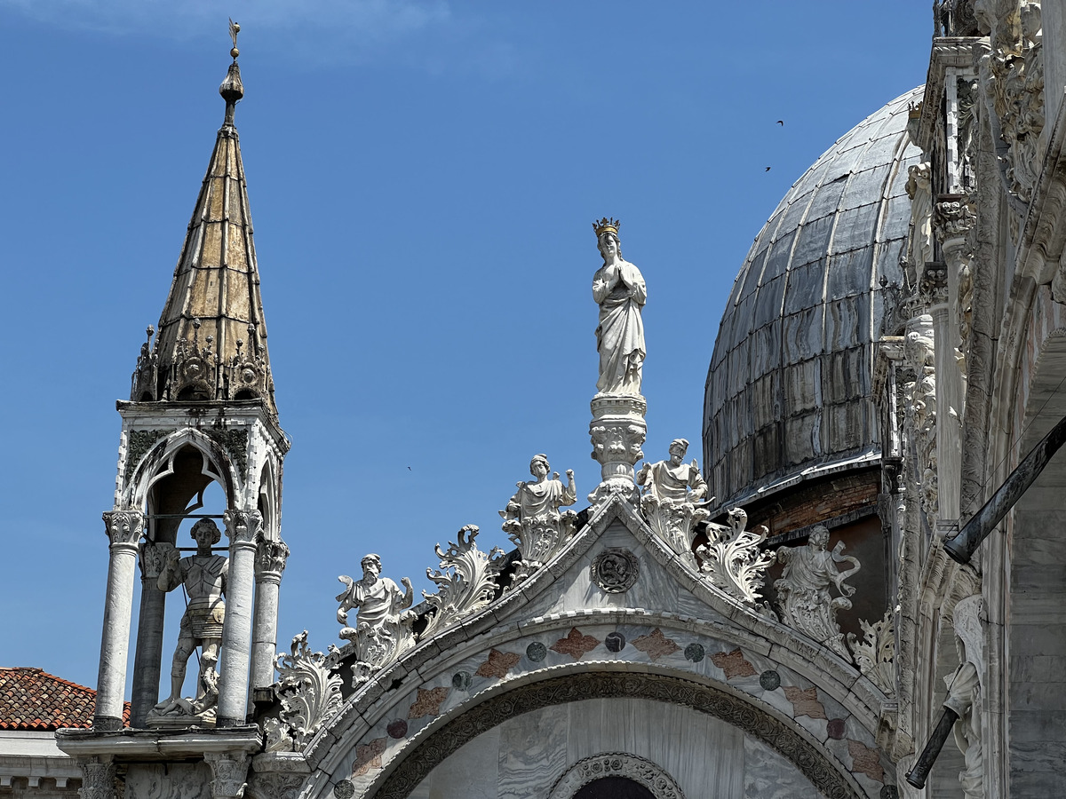 Picture Italy Venice Saint Mark's Basilica 2022-05 211 - Sunset Saint Mark's Basilica